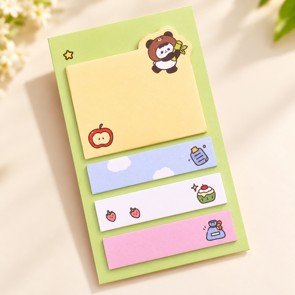 Panda Sticky Note Set